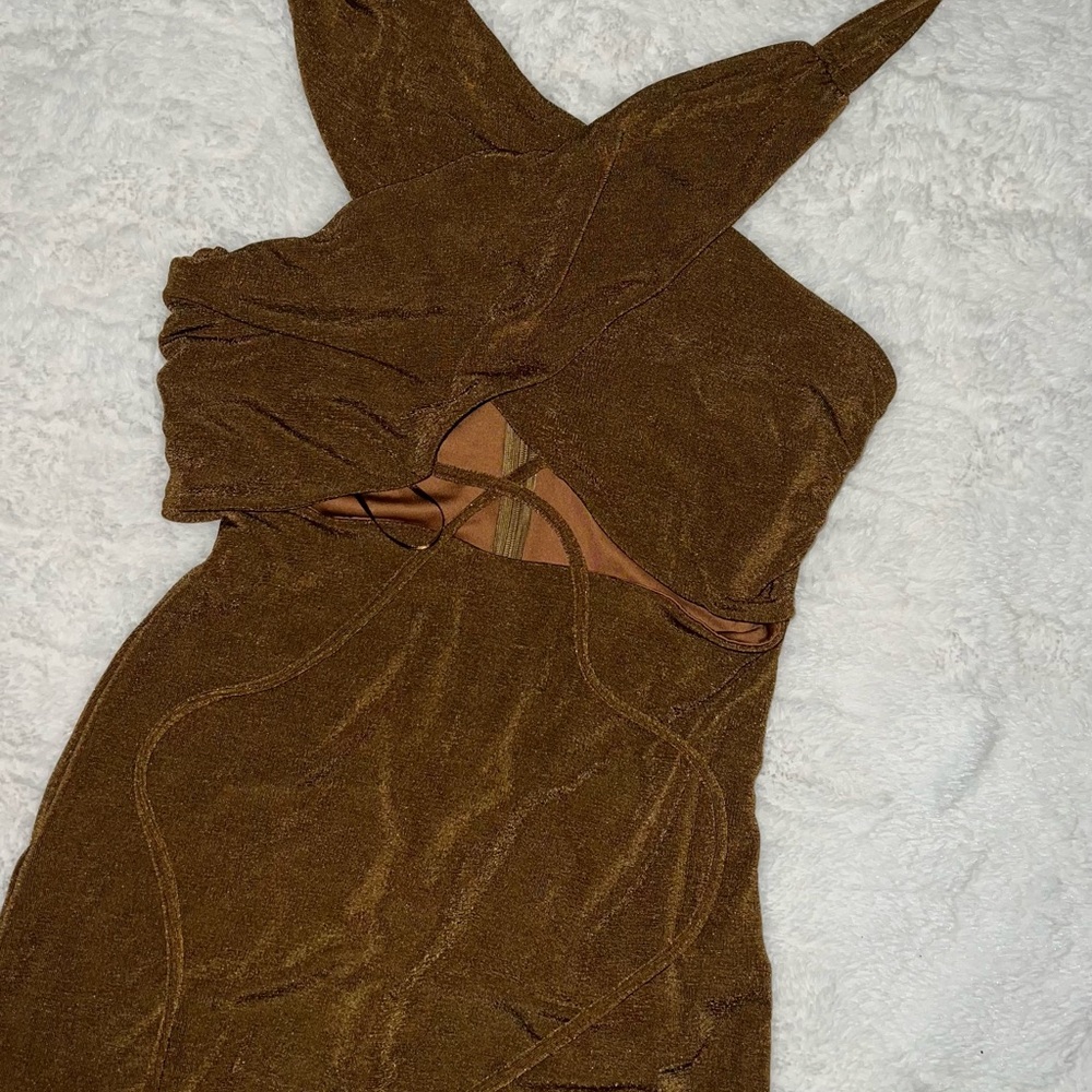 Halter bodycon dress